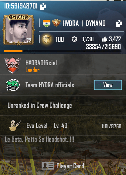 Dynamo Gaming (Aaditya Sawant) PUBG, Wiki, Girlfriend, Biography... 4 Dynamo-PUBG-id